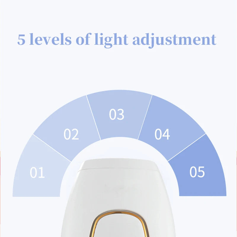Home female full-body hair removal device, painless hair laser hair removal machine, permanent IPL hair removal device