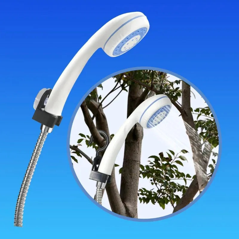 Portable Electric Shower Pump USB Rechargeable Camping Shower Handheld Showerhead Water Pump Kit for Van Life Outdoor Travel