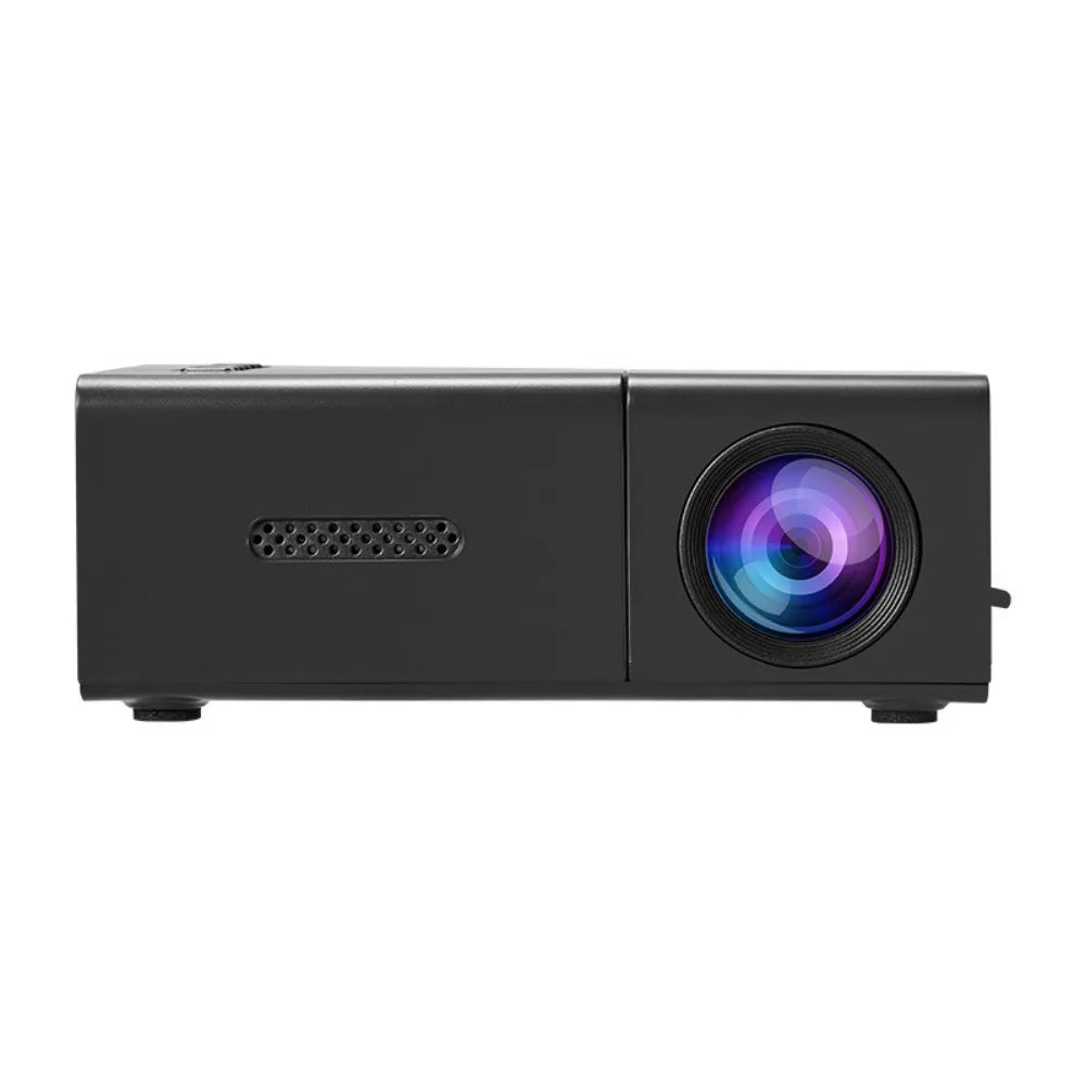 1080P Resolution Mini Projector Built-in Speaker Remote Control Home Theater Projector Halloween Gifts LCD Technology