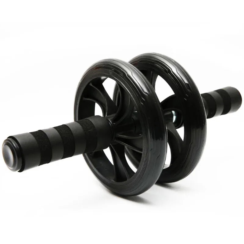 Dual-Wheel Steel Wheel Home Fitness Equipment for Core Exercise Multifunctional Abdominal Fitness Wheel Sports Entertainment