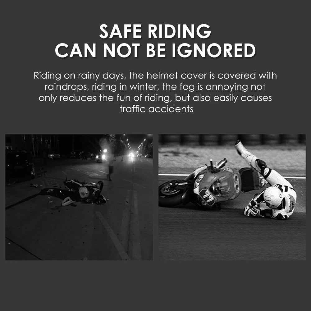Fog Resistant Film for Motorcycle Helmet Visor Shield Nano Coating Practical Multi-functional  Anti Fog Film